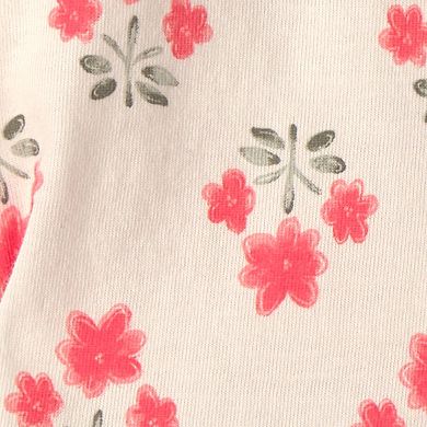Baby Girl Carter's 3-Piece Floral Top, Bodysuit & Shorts Set