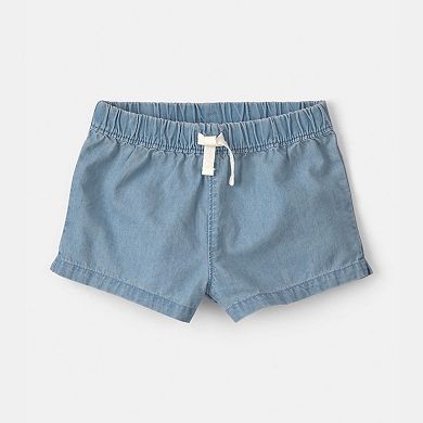 Baby Girl Carter's 3-Piece Floral Top, Bodysuit & Shorts Set