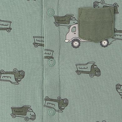 Baby Boy Carter's Dump Truck Romper