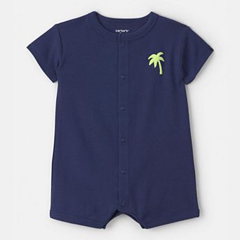 Baby Boy Carter's Surf Club Short Sleeve Romper