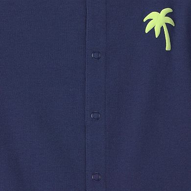 Baby Boy Carter's Surf Club Short Sleeve Romper