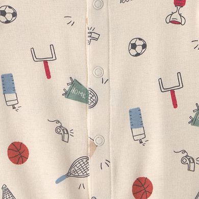 Baby Boy Carter's Sports Short Sleeve Romper