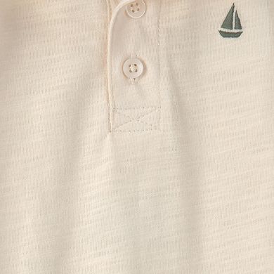 Baby Boy Carter's 2-Piece Polo Bodysuit & Shorts Set