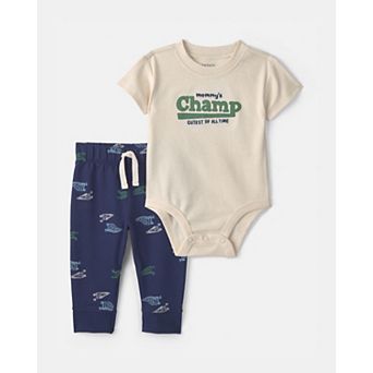 Baby Carter's 2 pc Bodysuit & Pant Set