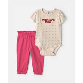 Baby Carter's 2 pc Bodysuit & Pant Set