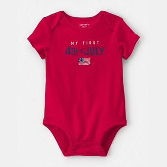 Baby Girl Carter's My First 4th of July Graphic Bodysuit