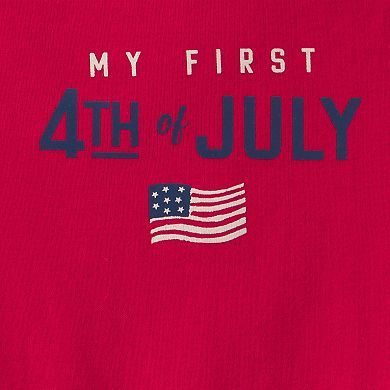 Baby Girl Carter's My First 4th of July Graphic Bodysuit