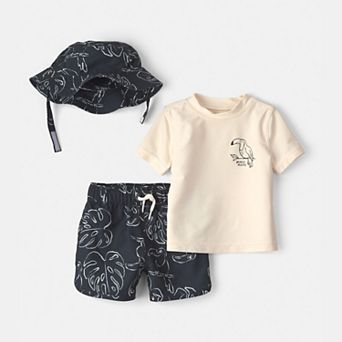 Baby Boy Carter's 3 pc Toucan Rashguard Swimsuit Set