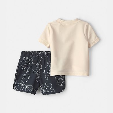 Baby Boy Carter's 3-Piece Toucan Rashguard Swimsuit Set