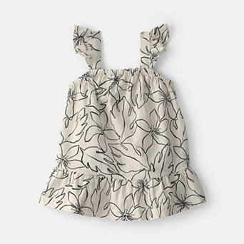 Baby Girl Carter's Floral Ruffle Dress