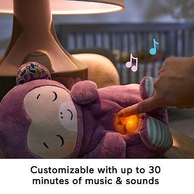 Fisher-Price Soothe ‘n Snuggle Purple Monkey Baby Toy