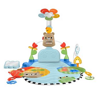 Fisher-Price 3-in-1 Kick & Sway Activity Gym Play Mat & Sensory Toys