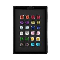 Ivy Sharpe Silver Plated 12-Pair Birthstone Cubic Zirconia Stud Earring Set + $10 Kohls Cash