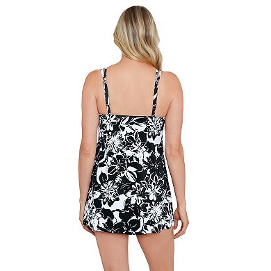 Women's Bal Harbour Pleated Front Swimdress