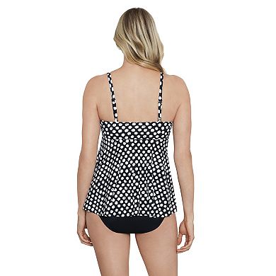 Women's Bal Harbour V-Neck Tankini Swim Top