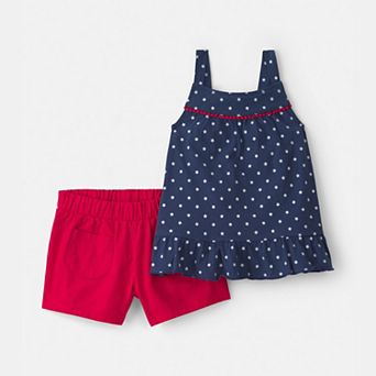 Toddler Girl Carter's 2 pc Star Tank Top & Short Set