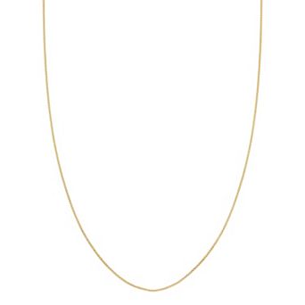 Jordan Blue Sterling Silver Box Chain Necklace