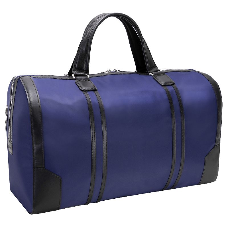 McKleinUSA Pasadena Nylon Carry-All Duffel Bag, Blue