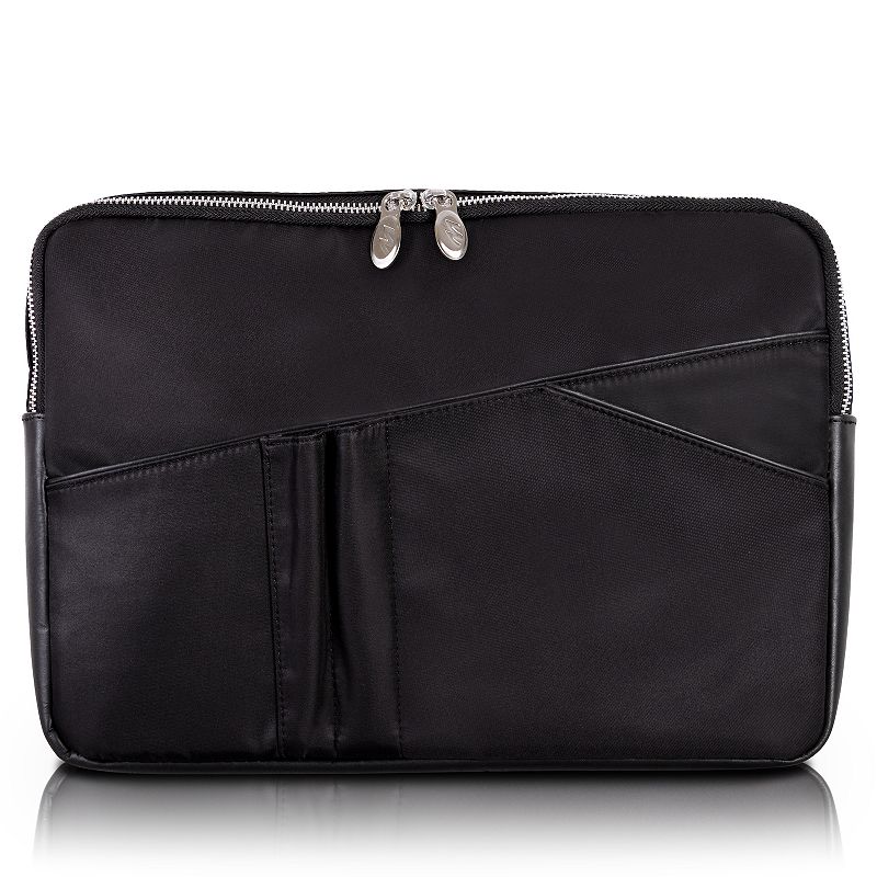 McKleinUSA 15-Inch Nylon Laptop Sleeve, Black