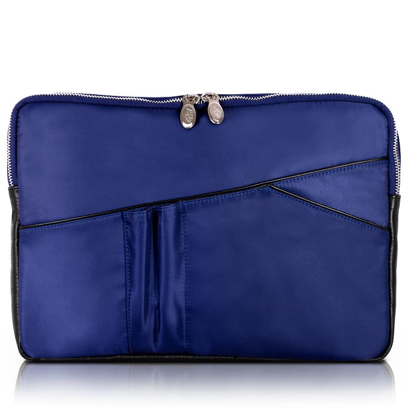 McKleinUSA 15-Inch Nylon Laptop Sleeve, Blue