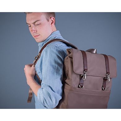 McKleinUSA ELEMENT 17-Inch Nylon Flap Over Laptop Backpack