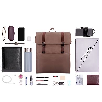 McKleinUSA ELEMENT 17-Inch Nylon Flap Over Laptop Backpack