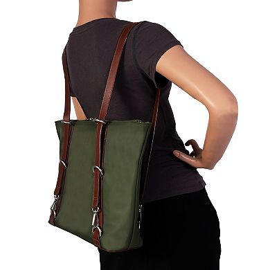 McKleinUSA DYLAN 3-In-1 Nylon Convertible Backpack Tote