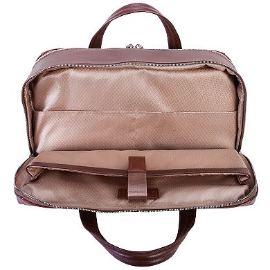 McKleinUSA Harpswell 17-Inch Nylon Dual-Compartment Laptop Briefcase
