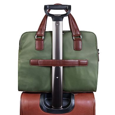 McKleinUSA Hartford Nylon Dual-Compartment Tablet Briefcase