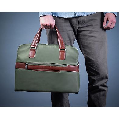 McKleinUSA Hartford Nylon Dual-Compartment Tablet Briefcase
