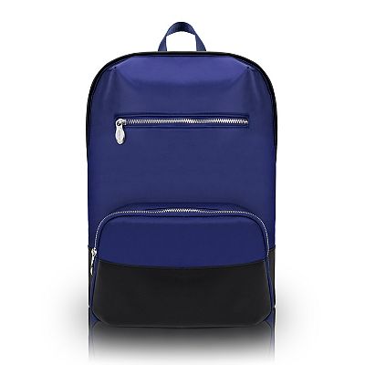 McKlein Brooklyn Nylon Contour Backpack Navy