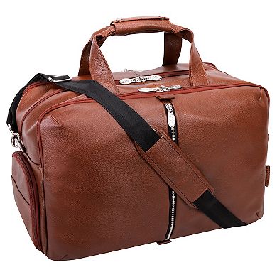 McKleinUSA Avondale Leather Carry-All 17-Inch Laptop Duffel