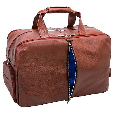 McKleinUSA Avondale Leather Carry-All 17-Inch Laptop Duffel