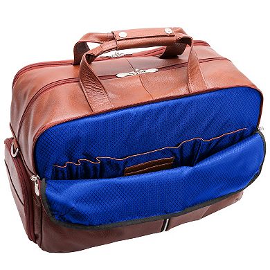 McKleinUSA Avondale Leather Carry-All 17-Inch Laptop Duffel