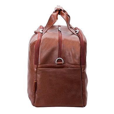 McKleinUSA Avondale Leather Carry-All 17-Inch Laptop Duffel