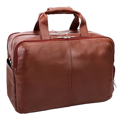 McKleinUSA Avondale Leather Carry-All 17-Inch Laptop Duffel