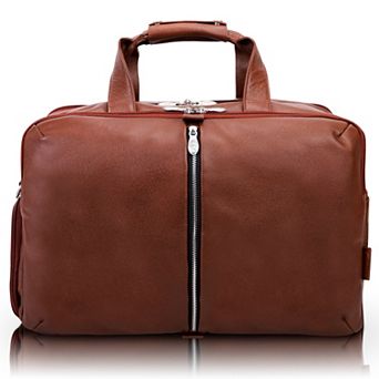 McKleinUSA Avondale Leather Carry-All 17-Inch Laptop Duffel