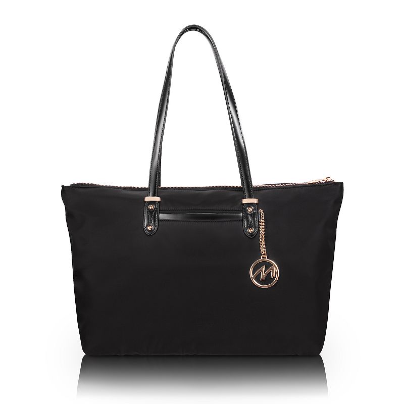 McKleinUSA Urbanista 15-Inch Nylon Laptop Tote, Black