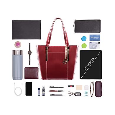 McKleinUSA DEVA Leather Tablet Tote Bag