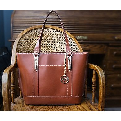 McKleinUSA ARYA Leather Tablet Tote Bag
