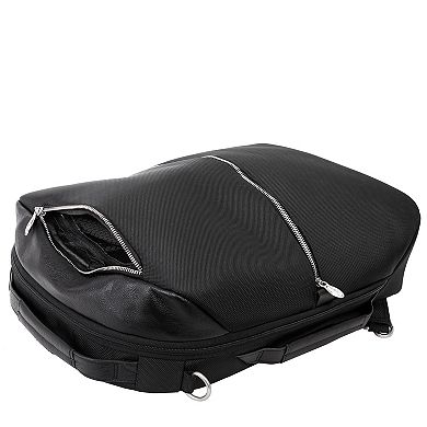 McKleinUSA East Side 17-Inch Nylon 2-In-1 Laptop Cross-Body & Backpack