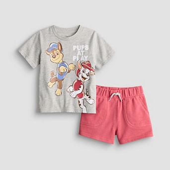 Baby & Toddler Boy Paw Patrol Pups At Play 2 pc T-Shirt & Shorts Set