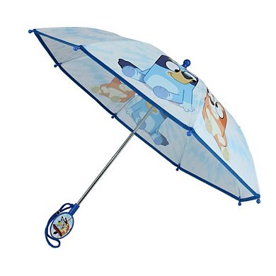 U.P.D., INC Kids' Tie Dye Bluey & Bingo Stick Umbrella