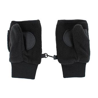 Polar Wear Kid's 2-4 Winter Fleece Convertible Fingerless Glove to Mitten