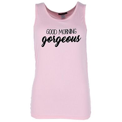 Grumpy & Gorgeous Women's Plus Size Good Morning Gorgeous Jogger Pajama Set
