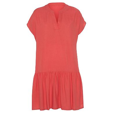 Lascana Women's Flounce Hem Shift Dress
