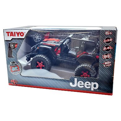 Taiyo Jeep Wrangler Rubicon 2 Door 1:16 Scale R/C Remote Control Vehicle