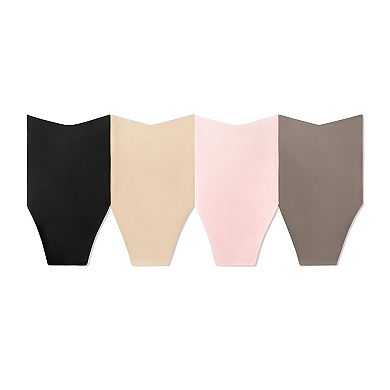 Women's TRUE Body No-Show Thongs 4-Pack TRW261TH09