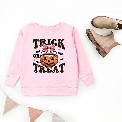 Coquette Trick Or Treat Bats - Youth Sweatshirt