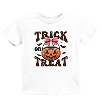 Coquette Trick Or Treat Bats - Youth Short Sleeve Tee